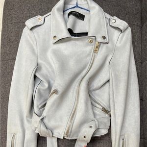 Zara suede jacket size XS